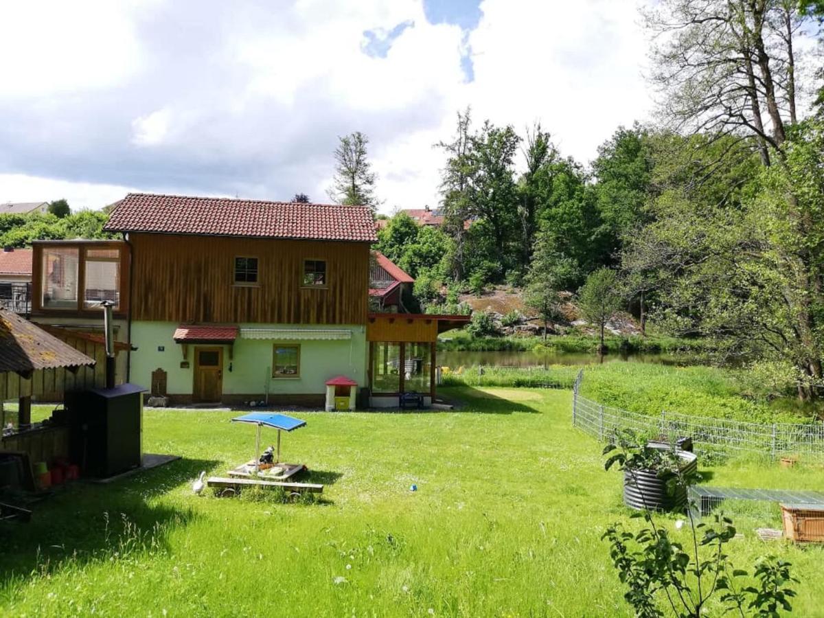 Ferienwohnung Und Sommerhaus Unter Der Burg Falkenberg  Eksteriør billede
