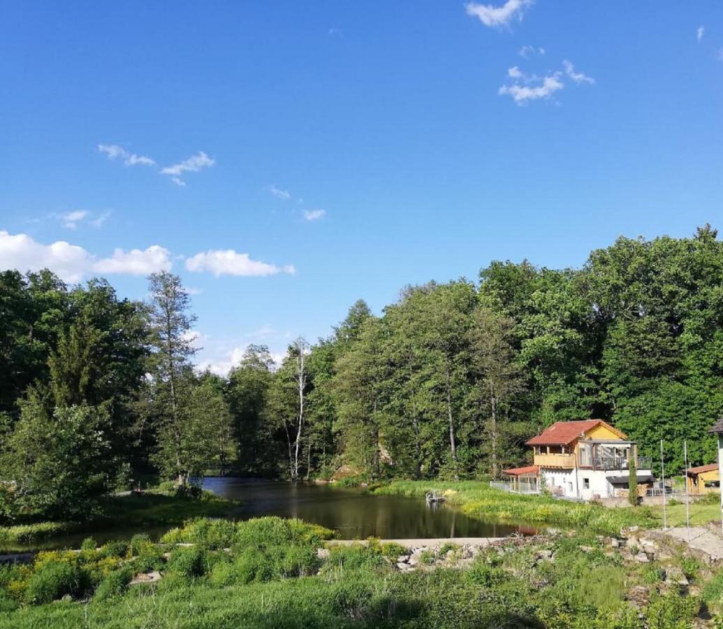 Ferienwohnung Und Sommerhaus Unter Der Burg Falkenberg  Eksteriør billede
